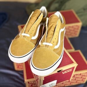 Vans Mustard Yellow Sneakers